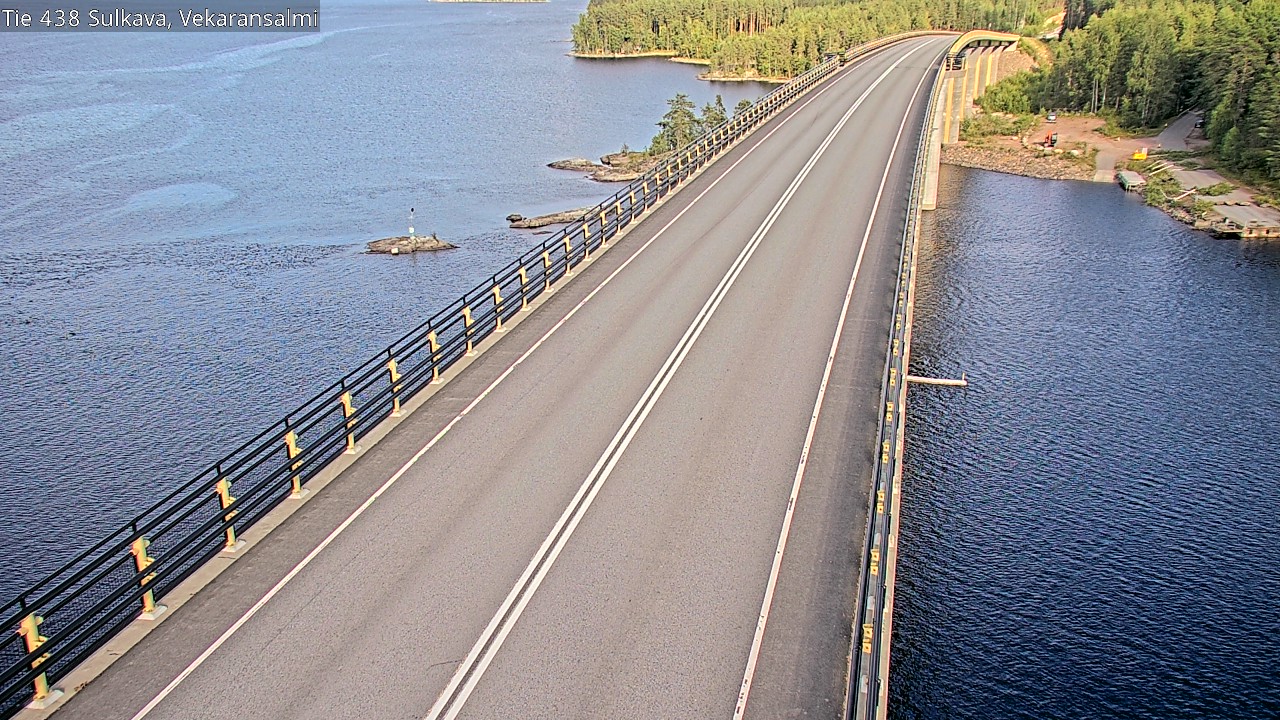 Weather Camera Image Road 438, Sulkava, Vekaransalmi, Sulkava, Etelä-Savo