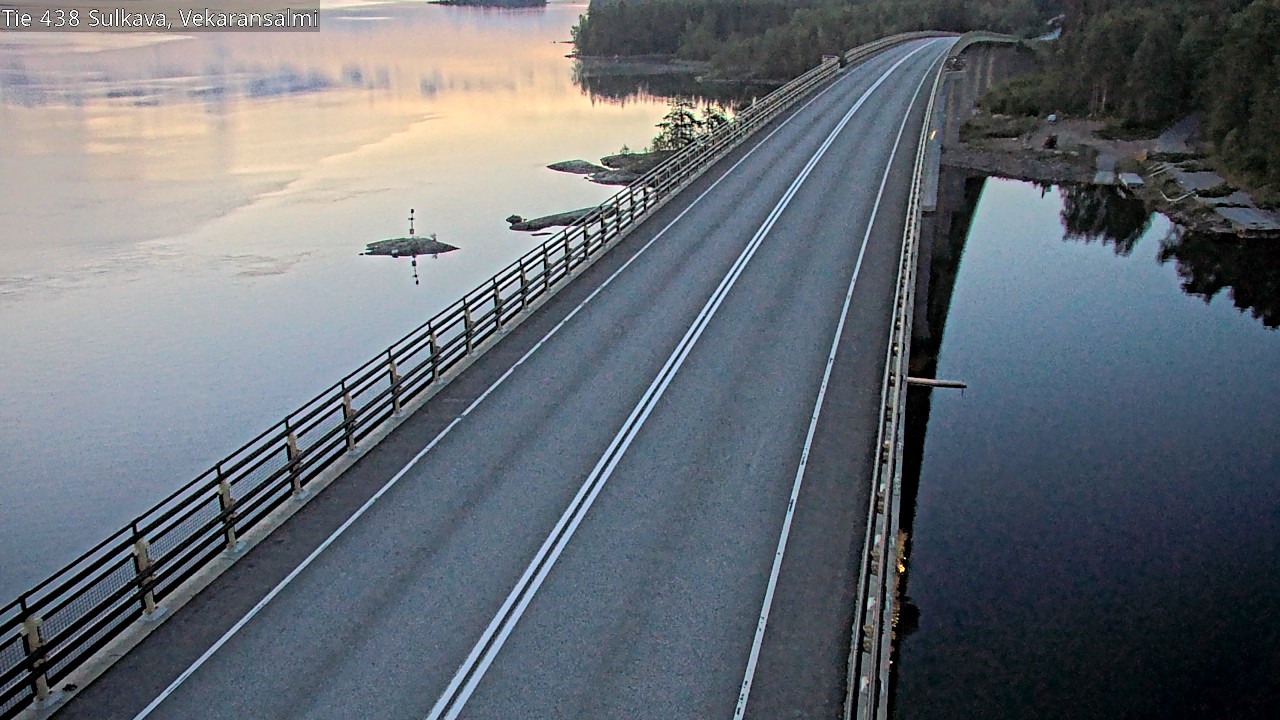 Weather Camera Image Road 438, Sulkava, Vekaransalmi, Sulkava, Etelä-Savo