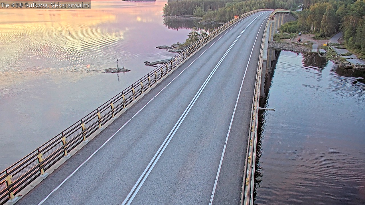 Weather Camera Image Road 438, Sulkava, Vekaransalmi, Sulkava, Etelä-Savo