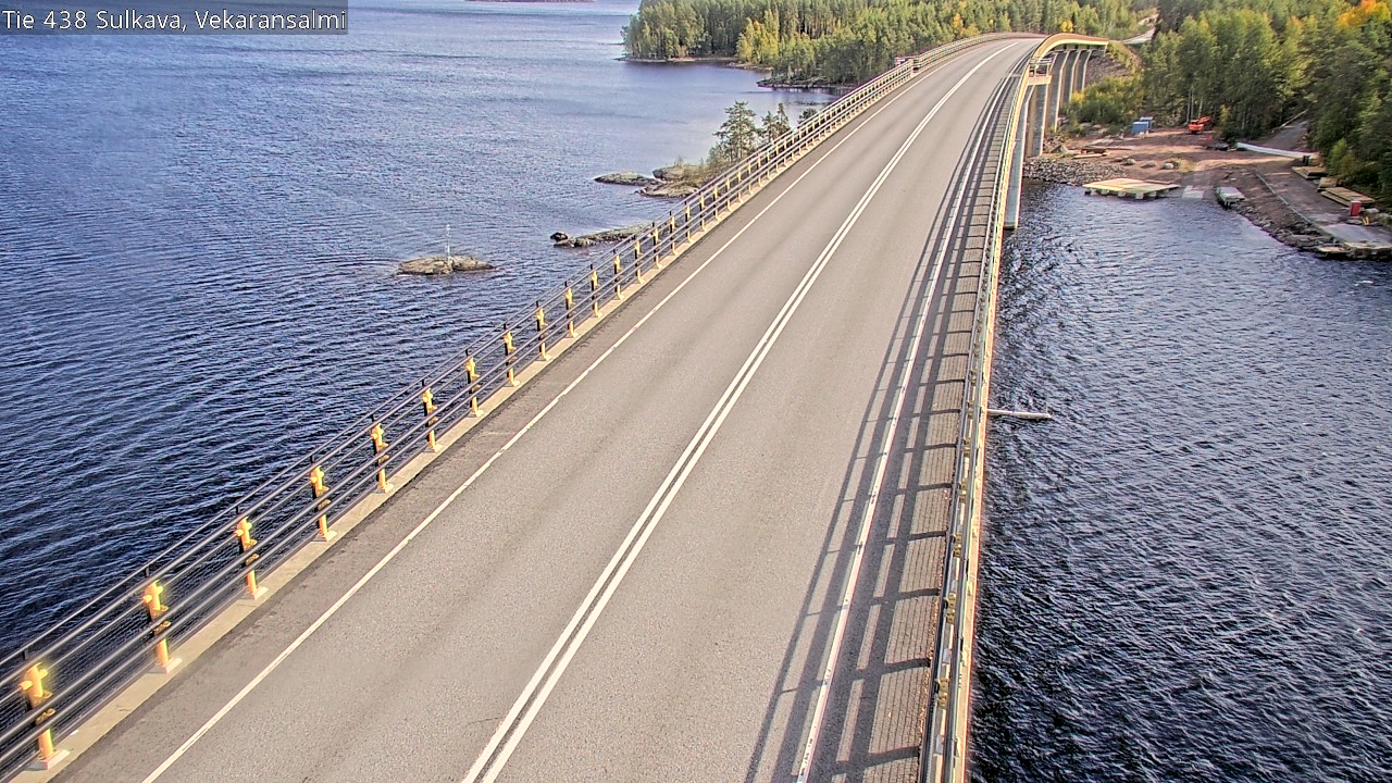Weather Camera Image Road 438, Sulkava, Vekaransalmi, Sulkava, Etelä-Savo