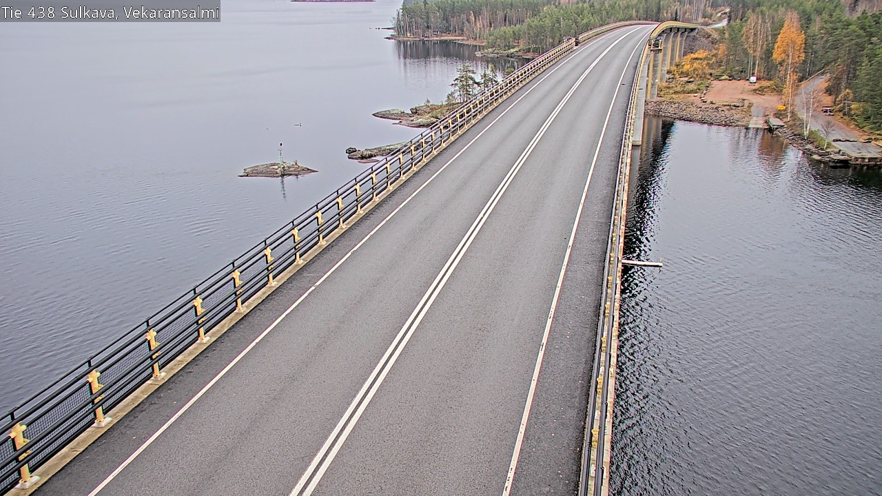 Kelikamerat Kuva Tie 438, Sulkava, Vekaransalmi, Sulkava, Etelä-Savo