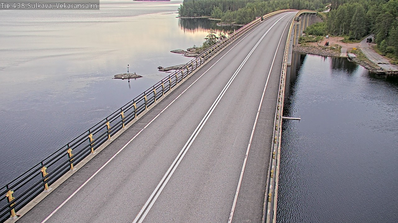 Weather Camera Image Road 438, Sulkava, Vekaransalmi, Sulkava, Etelä-Savo