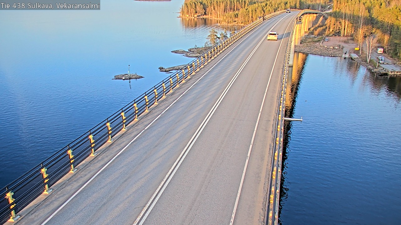 Kelikamerat Kuva Tie 438, Sulkava, Vekaransalmi, Sulkava, Etelä-Savo