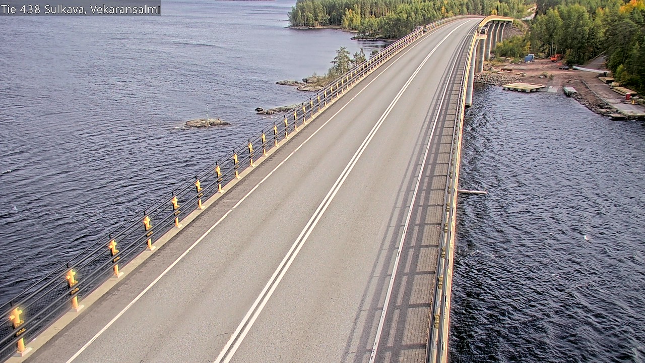 Weather Camera Image Road 438, Sulkava, Vekaransalmi, Sulkava, Etelä-Savo