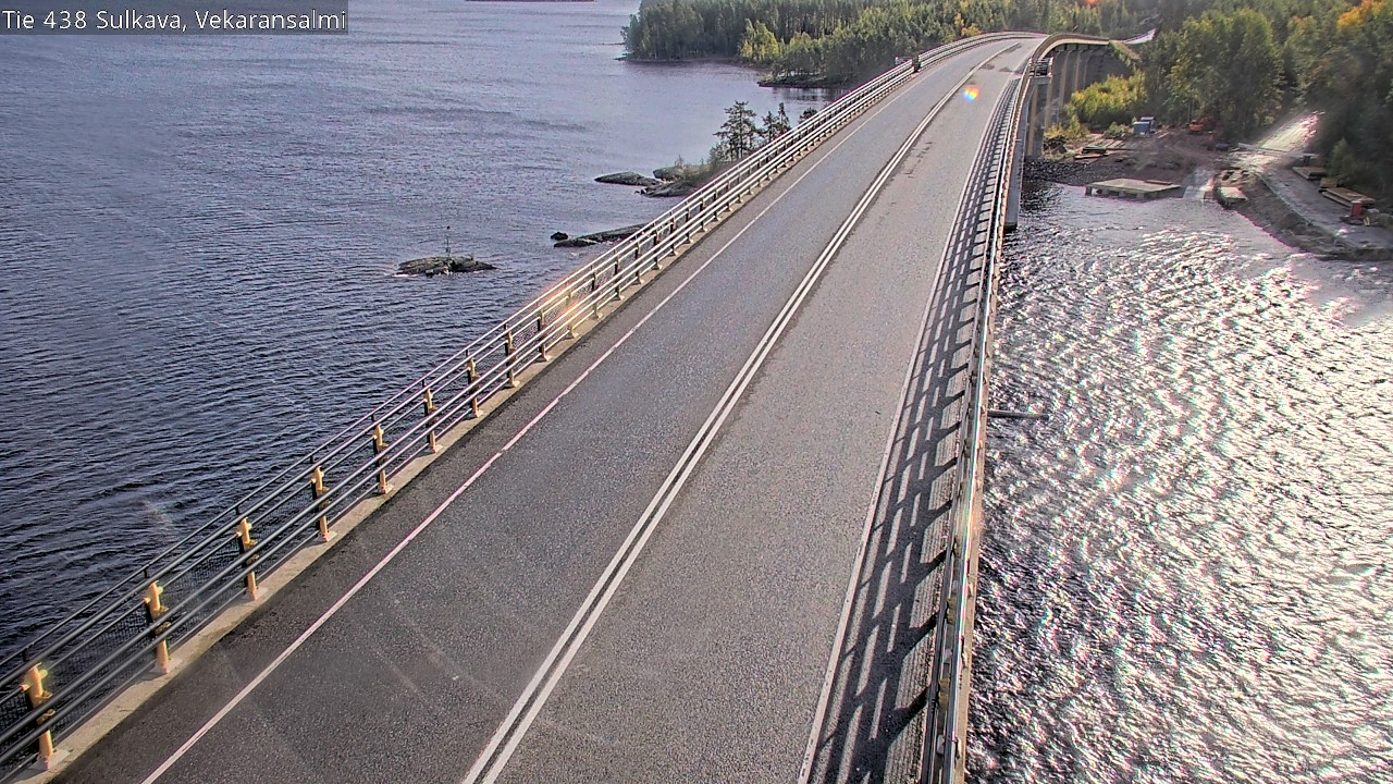Weather Camera Image Road 438, Sulkava, Vekaransalmi, Sulkava, Etelä-Savo