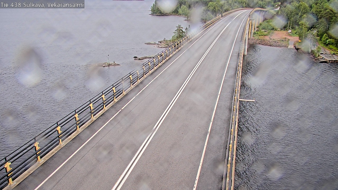 Weather Camera Image Väg 438, Sulkava, Vekaransalmi, Sulkava, Etelä-Savo