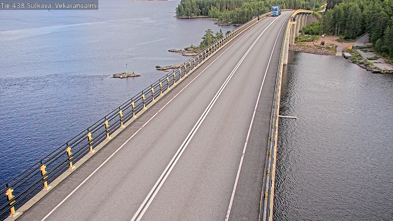 Weather Camera Image Road 438, Sulkava, Vekaransalmi, Sulkava, Etelä-Savo