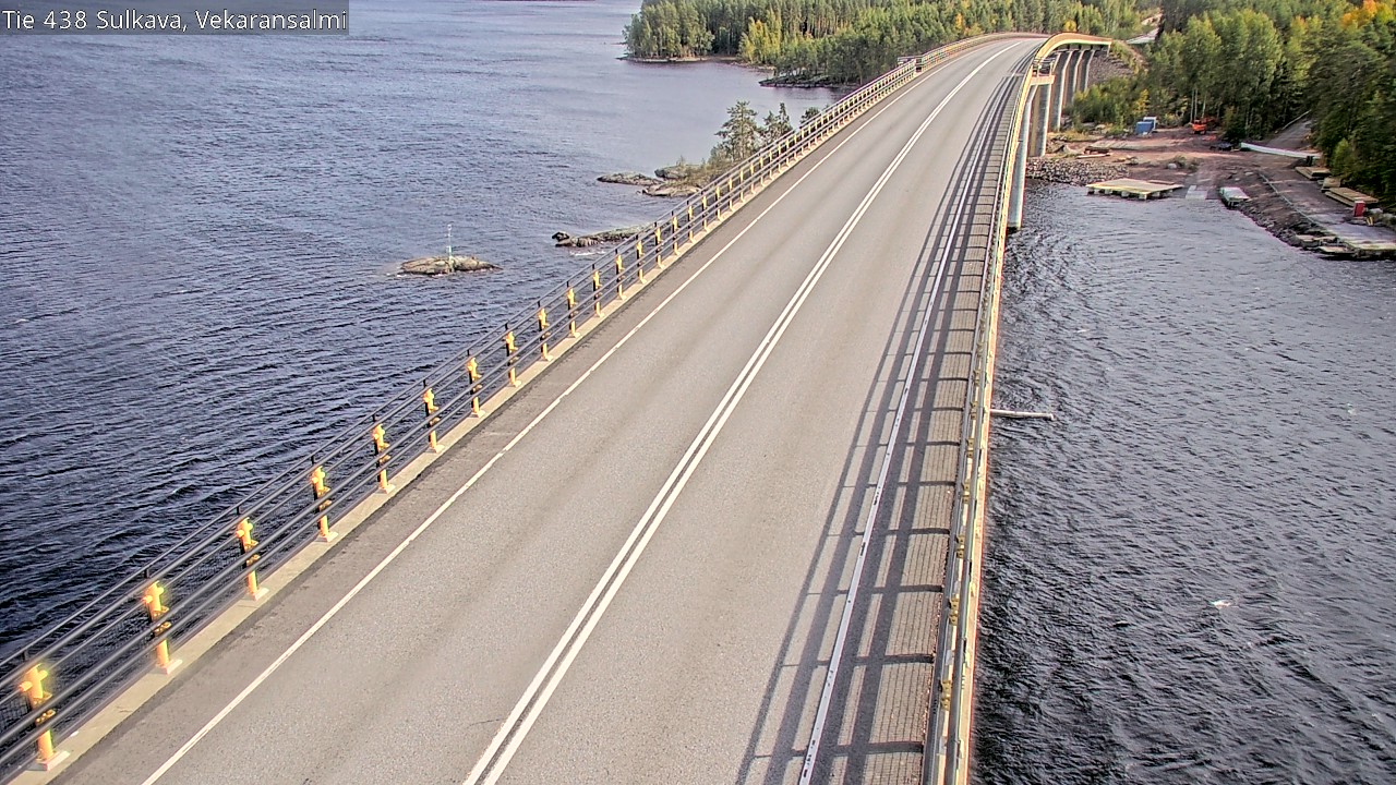 Weather Camera Image Road 438, Sulkava, Vekaransalmi, Sulkava, Etelä-Savo