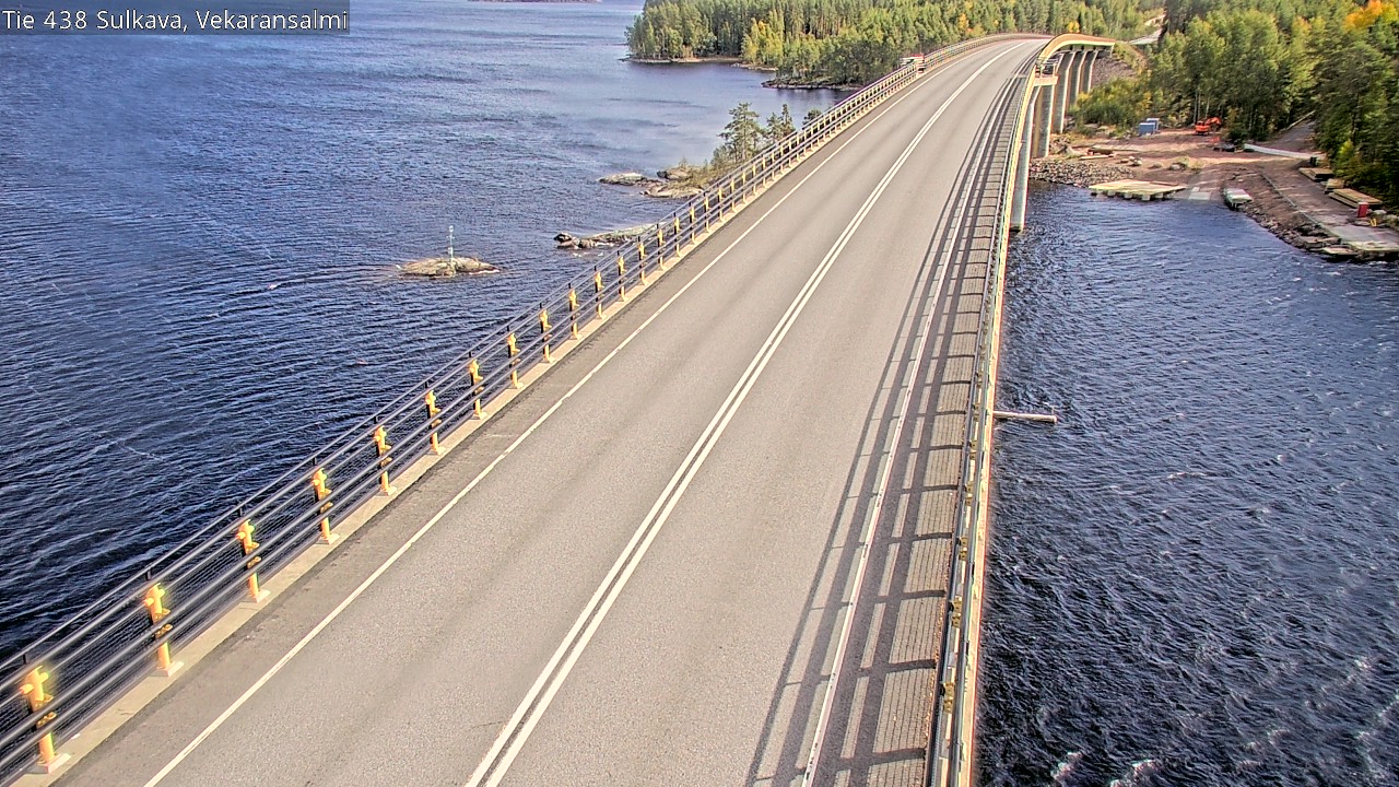 Weather Camera Image Road 438, Sulkava, Vekaransalmi, Sulkava, Etelä-Savo