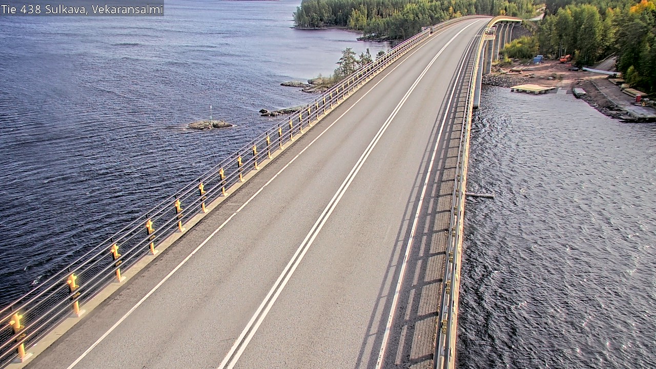 Weather Camera Image Road 438, Sulkava, Vekaransalmi, Sulkava, Etelä-Savo