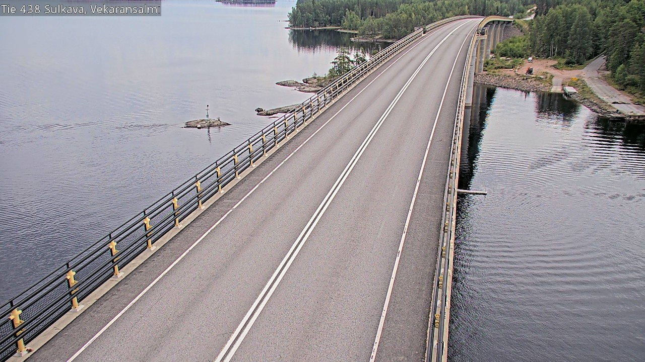 Weather Camera Image Road 438, Sulkava, Vekaransalmi, Sulkava, Etelä-Savo