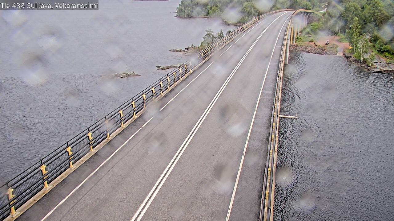 Weather Camera Image Väg 438, Sulkava, Vekaransalmi, Sulkava, Etelä-Savo