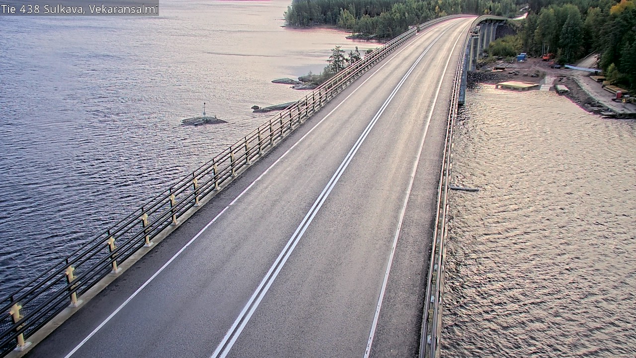 Weather Camera Image Road 438, Sulkava, Vekaransalmi, Sulkava, Etelä-Savo