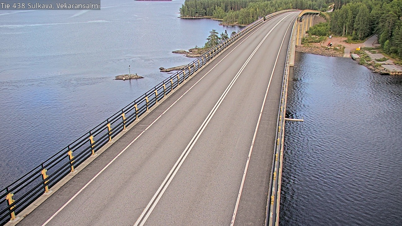 Weather Camera Image Road 438, Sulkava, Vekaransalmi, Sulkava, Etelä-Savo