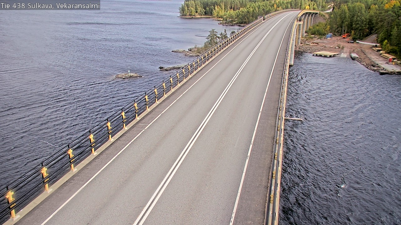 Weather Camera Image Road 438, Sulkava, Vekaransalmi, Sulkava, Etelä-Savo