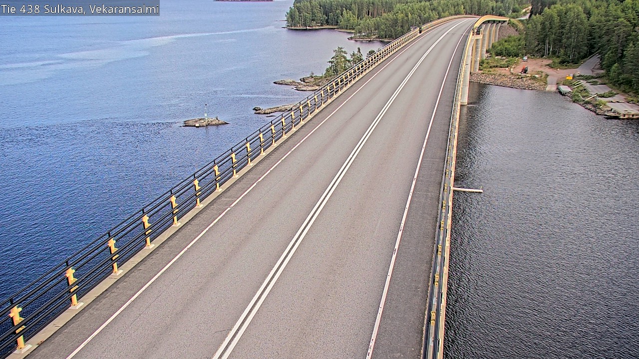 Weather Camera Image Road 438, Sulkava, Vekaransalmi, Sulkava, Etelä-Savo