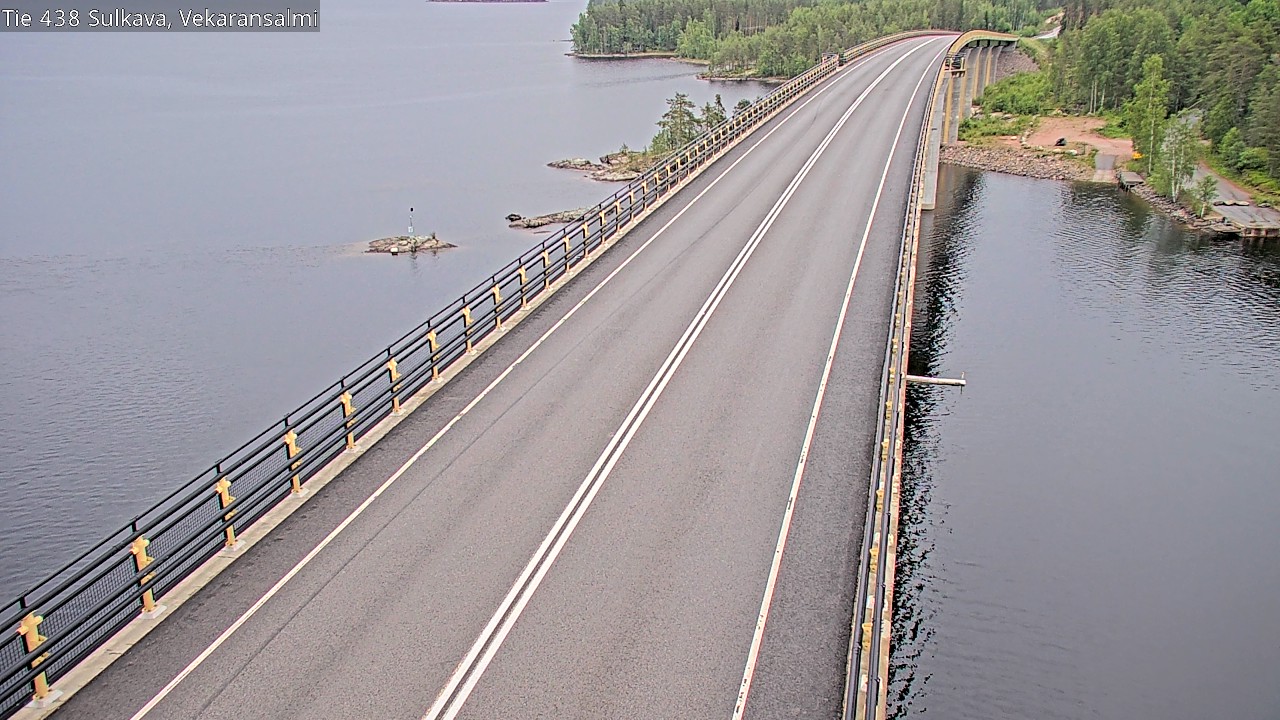 Kelikamerat Kuva Tie 438, Sulkava, Vekaransalmi, Sulkava, Etelä-Savo