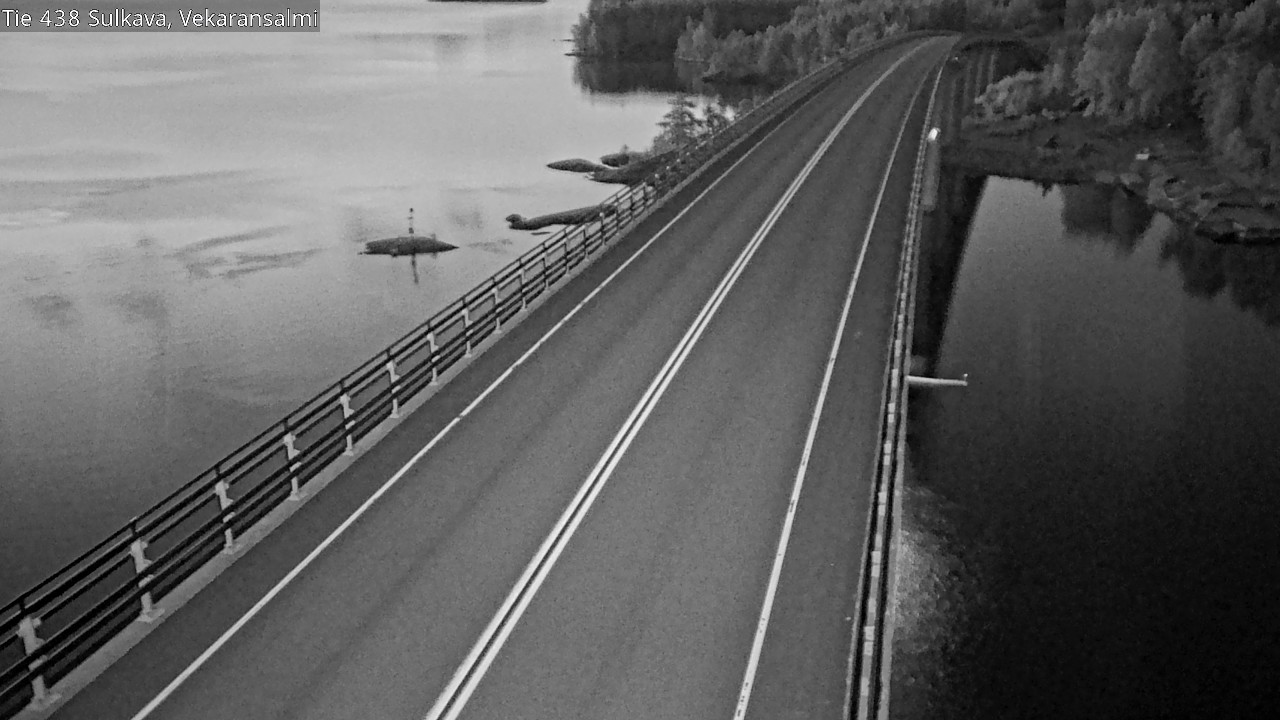 Weather Camera Image Road 438, Sulkava, Vekaransalmi, Sulkava, Etelä-Savo