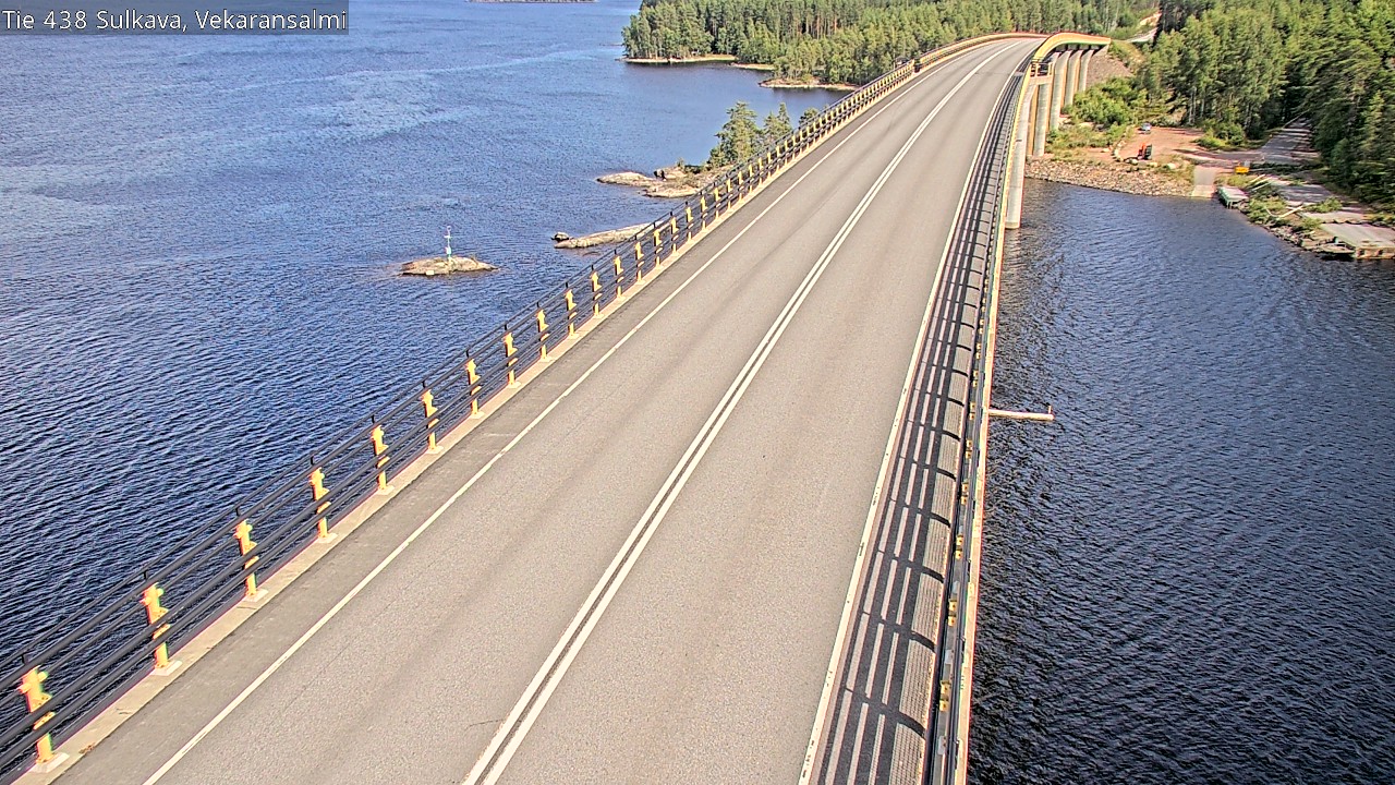 Weather Camera Image Road 438, Sulkava, Vekaransalmi, Sulkava, Etelä-Savo