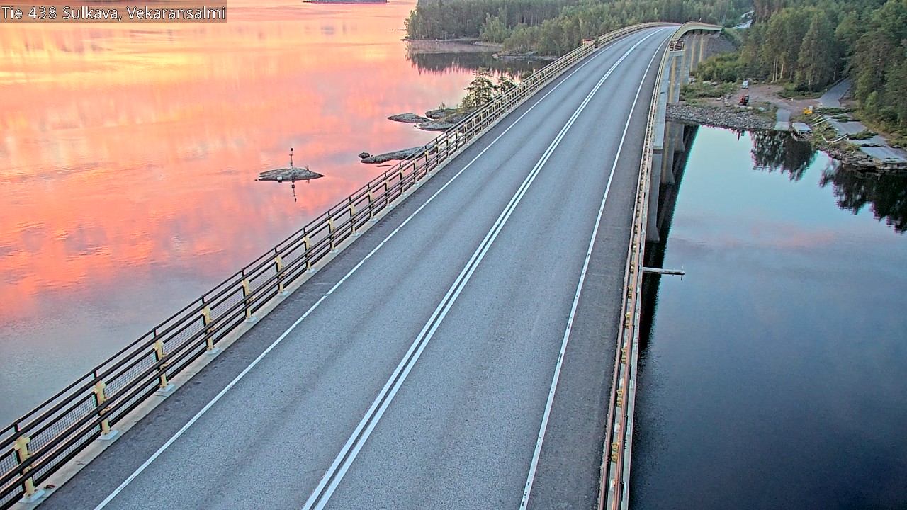 Weather Camera Image Road 438, Sulkava, Vekaransalmi, Sulkava, Etelä-Savo