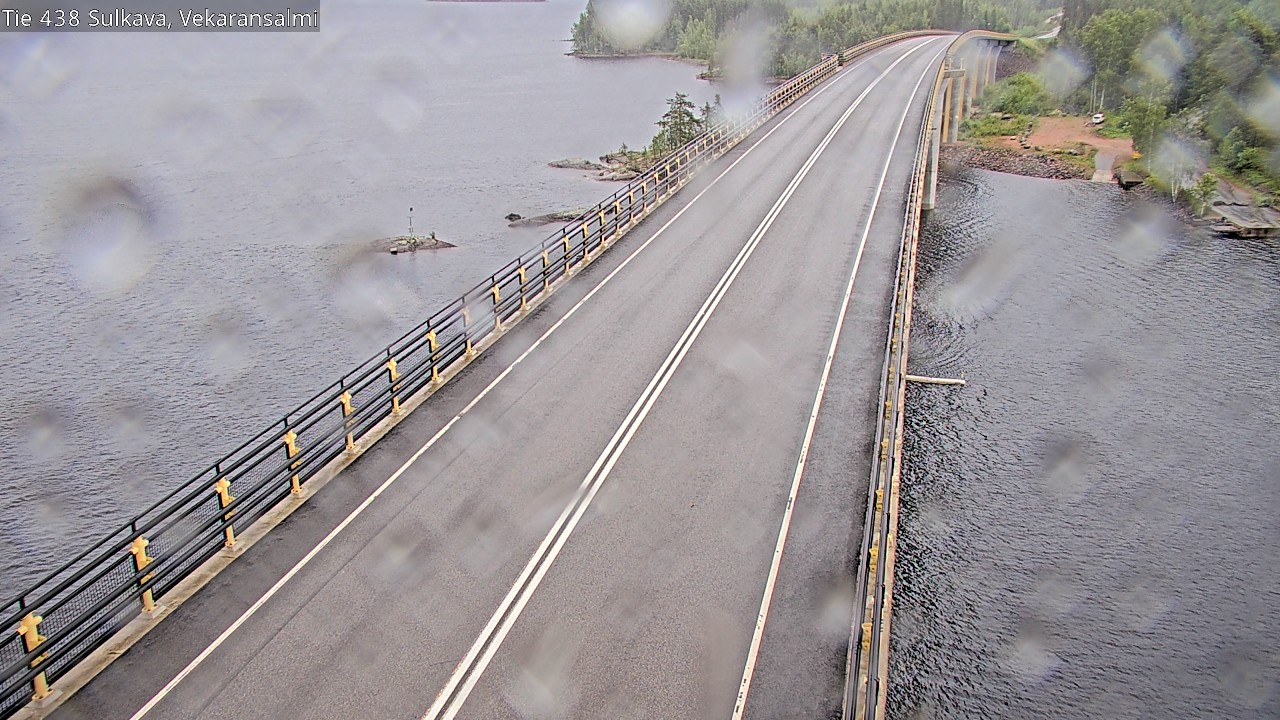 Weather Camera Image Väg 438, Sulkava, Vekaransalmi, Sulkava, Etelä-Savo