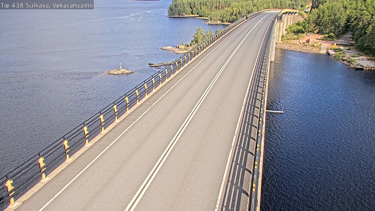 Weather Camera Image Road 438, Sulkava, Vekaransalmi, Sulkava, Etelä-Savo