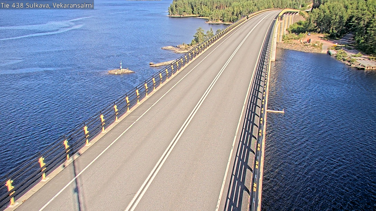 Weather Camera Image Road 438, Sulkava, Vekaransalmi, Sulkava, Etelä-Savo