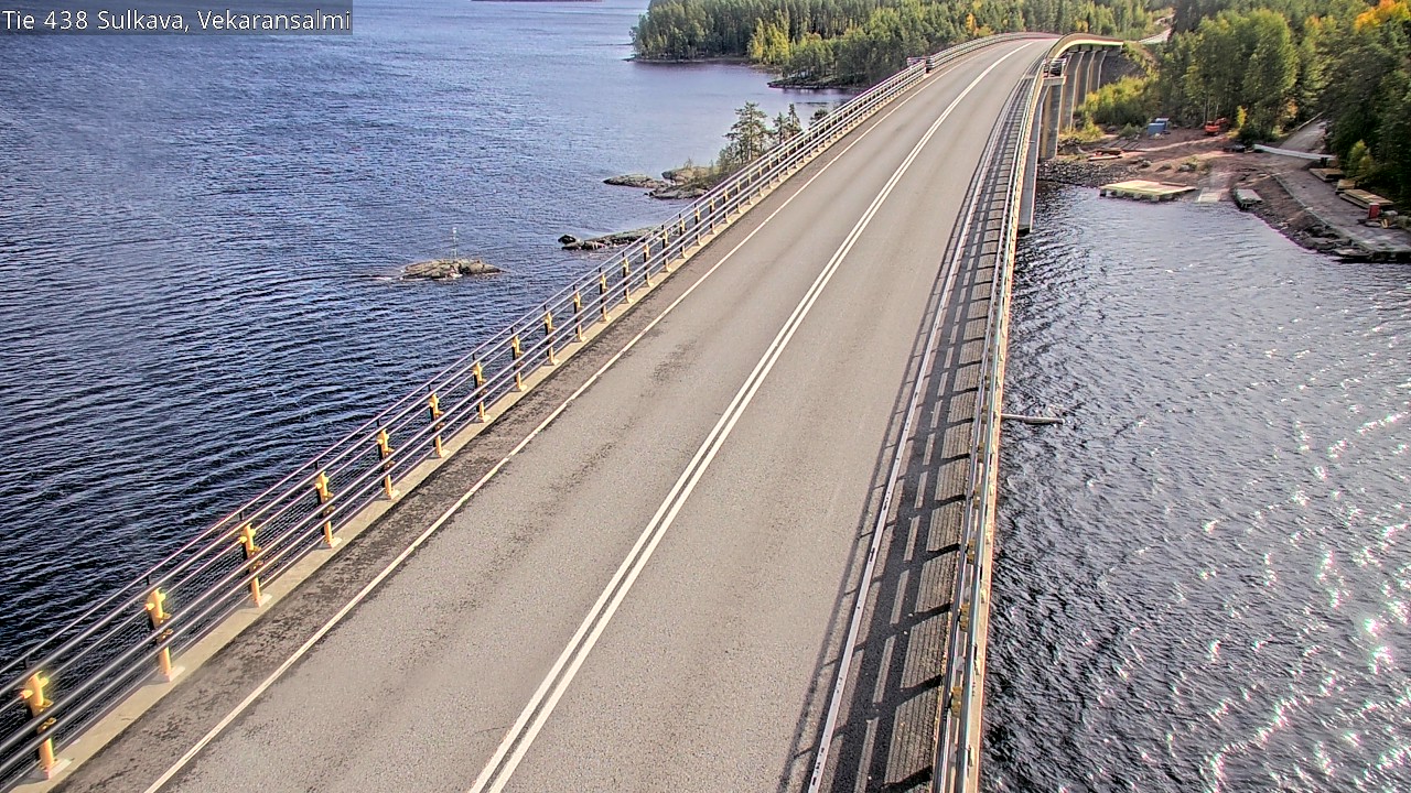 Weather Camera Image Road 438, Sulkava, Vekaransalmi, Sulkava, Etelä-Savo
