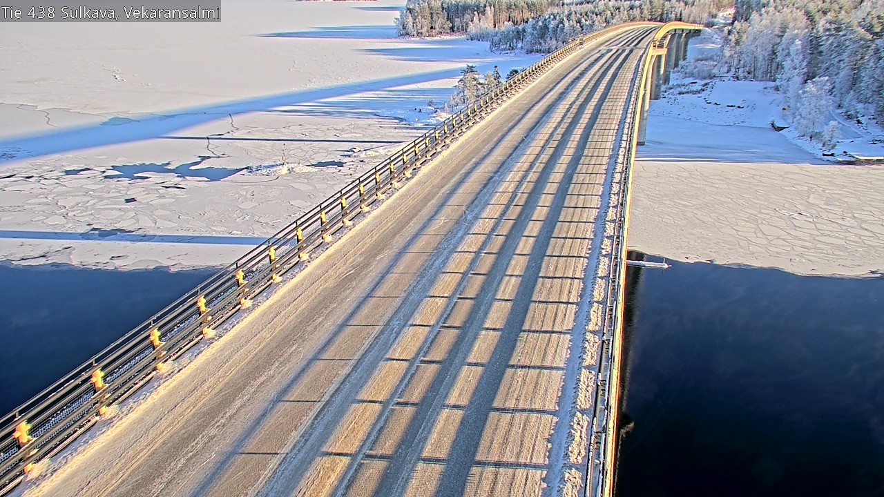 Weather Camera Image Road 438, Sulkava, Vekaransalmi, Sulkava, Etelä-Savo