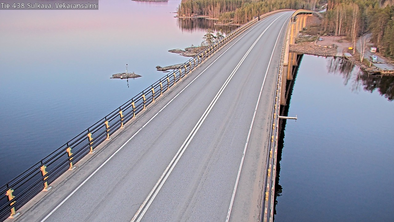 Kelikamerat Kuva Tie 438, Sulkava, Vekaransalmi, Sulkava, Etelä-Savo