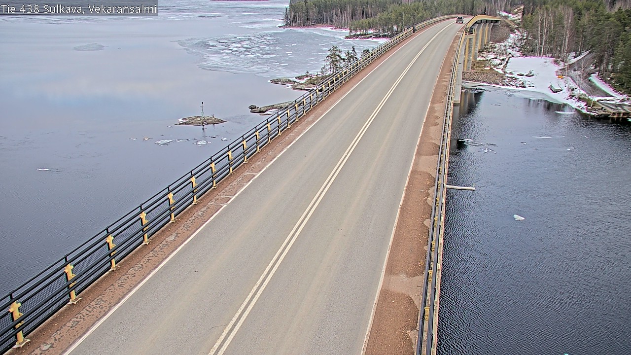 Kelikamerat Kuva Tie 438, Sulkava, Vekaransalmi, Sulkava, Etelä-Savo