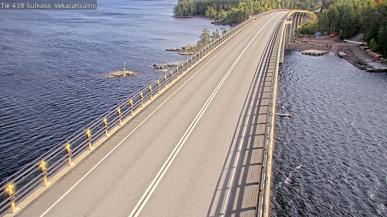 Weather Camera Image Road 438, Sulkava, Vekaransalmi, Sulkava, Etelä-Savo