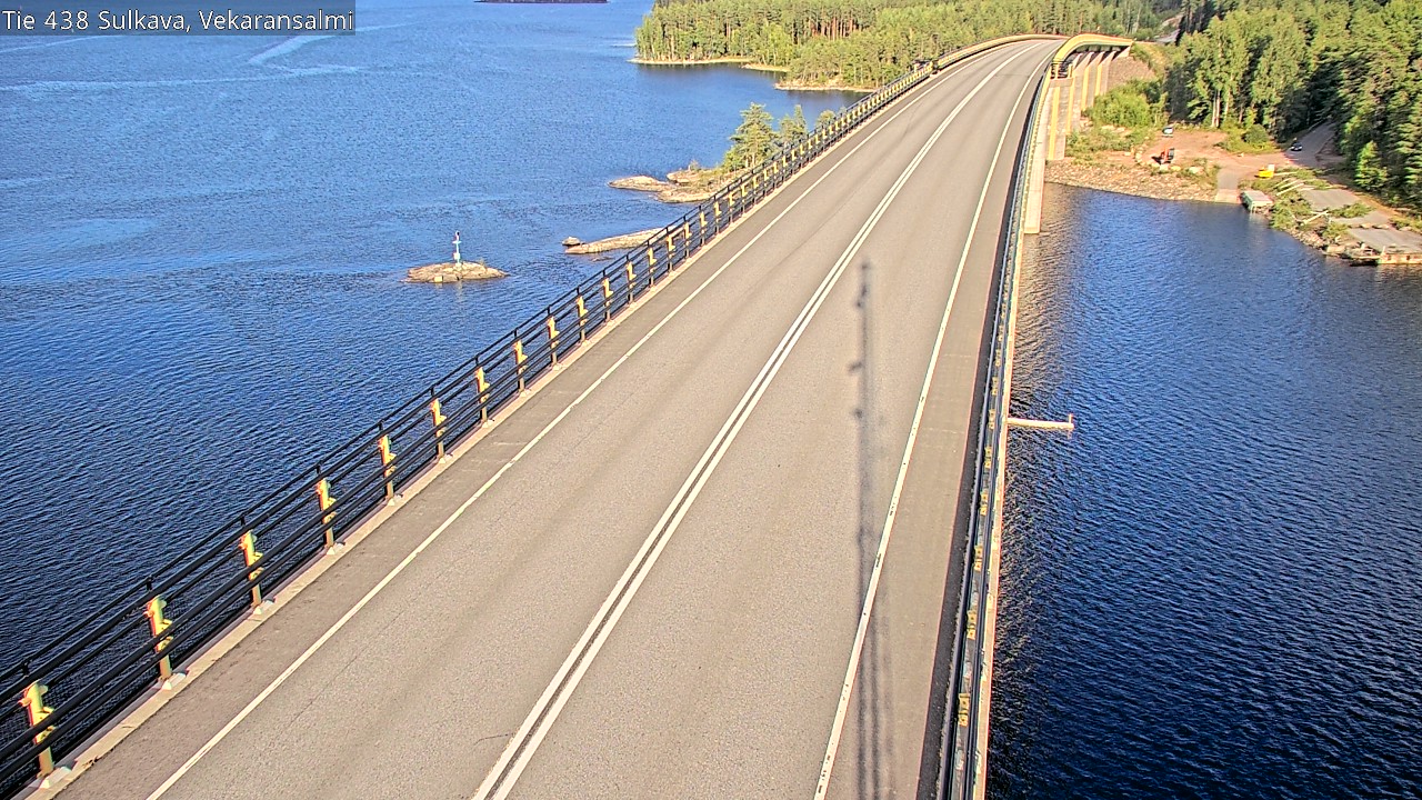 Weather Camera Image Road 438, Sulkava, Vekaransalmi, Sulkava, Etelä-Savo