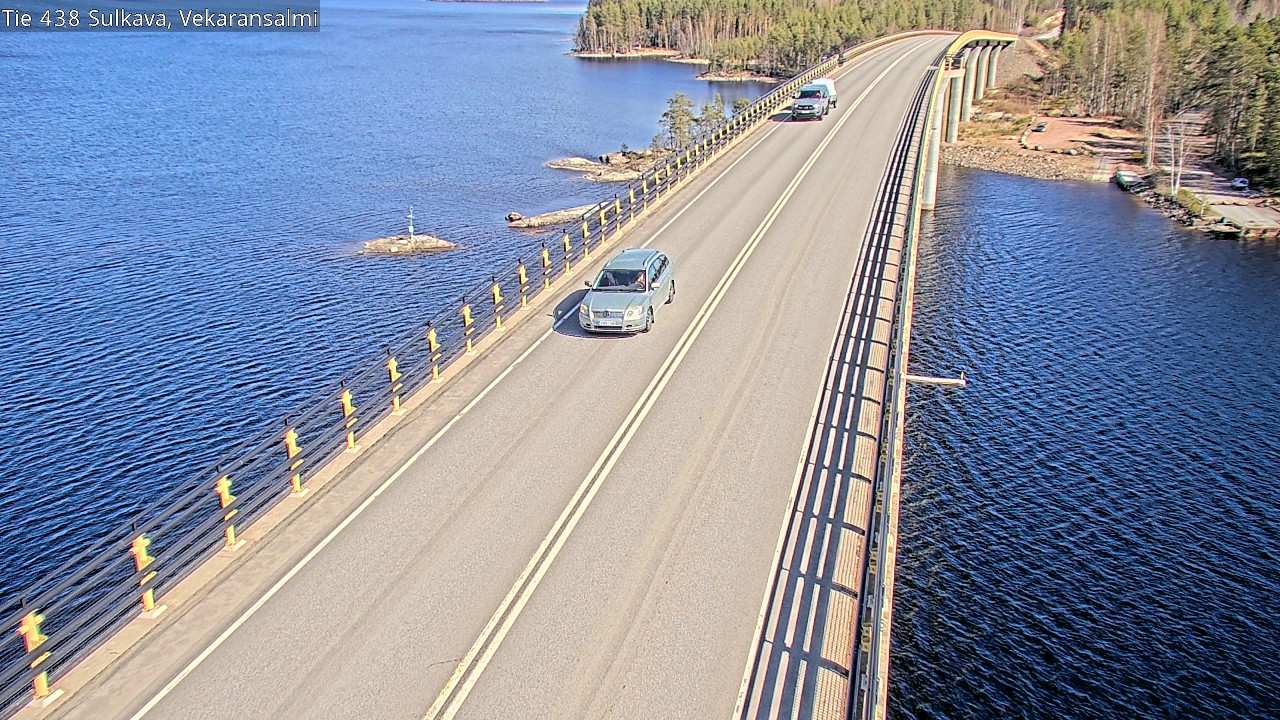 Kelikamerat Kuva Tie 438, Sulkava, Vekaransalmi, Sulkava, Etelä-Savo