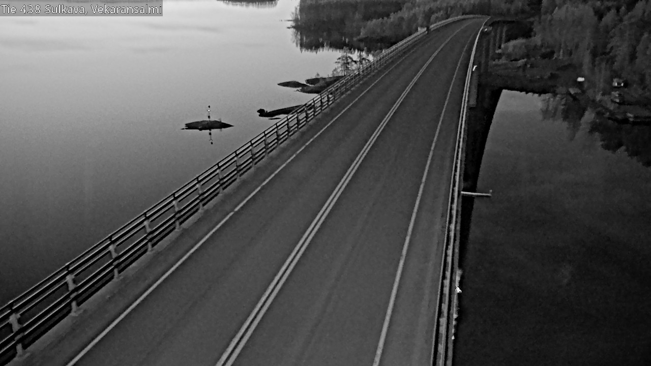 Weather Camera Image Road 438, Sulkava, Vekaransalmi, Sulkava, Etelä-Savo