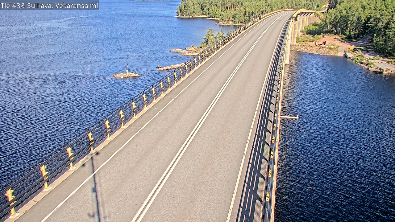 Weather Camera Image Road 438, Sulkava, Vekaransalmi, Sulkava, Etelä-Savo