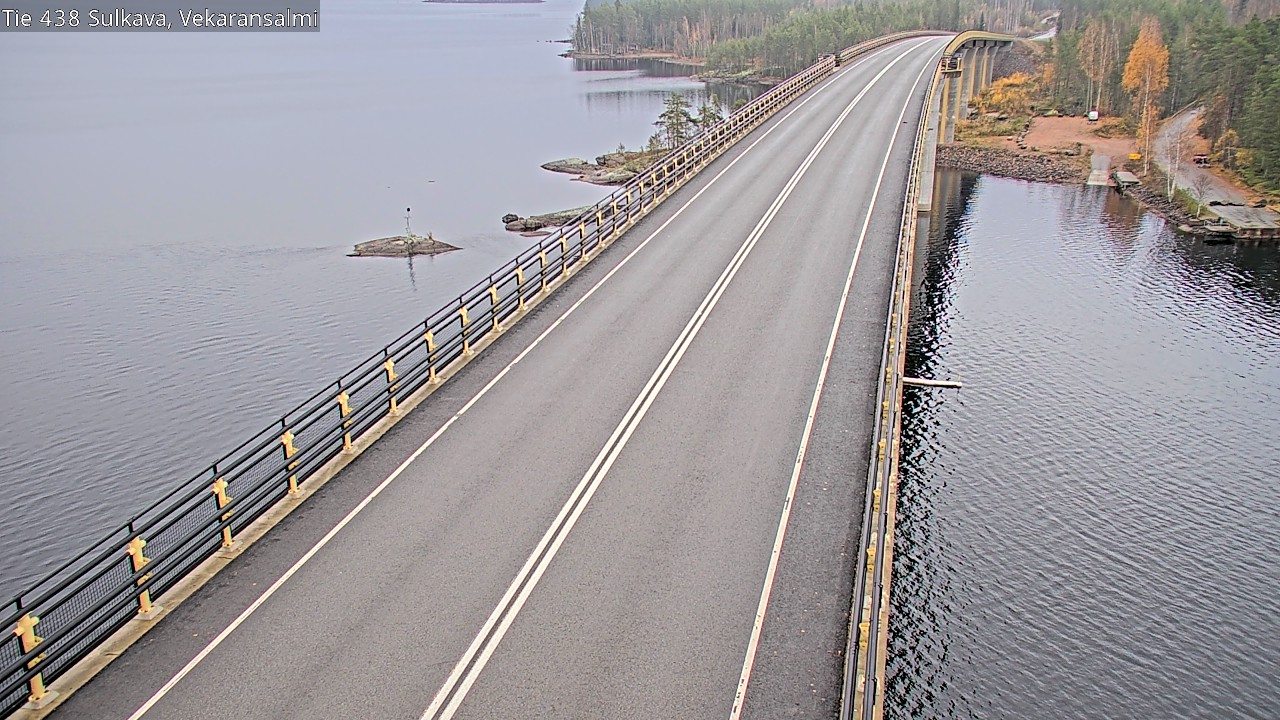 Kelikamerat Kuva Tie 438, Sulkava, Vekaransalmi, Sulkava, Etelä-Savo