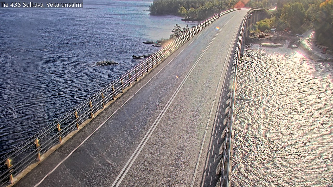 Weather Camera Image Road 438, Sulkava, Vekaransalmi, Sulkava, Etelä-Savo