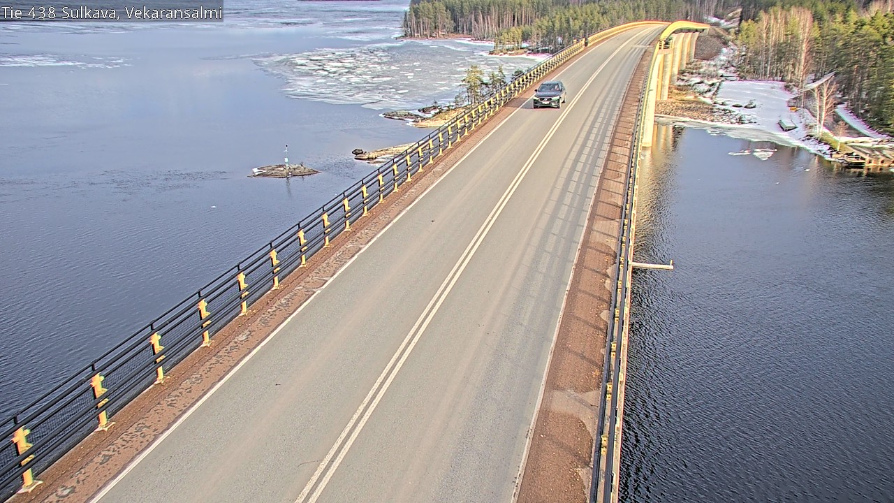 Kelikamerat Kuva Tie 438, Sulkava, Vekaransalmi, Sulkava, Etelä-Savo