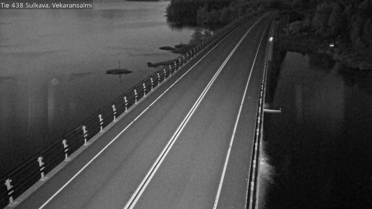Weather Camera Image Road 438, Sulkava, Vekaransalmi, Sulkava, Etelä-Savo