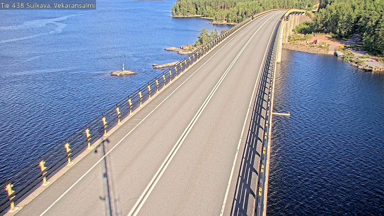Weather Camera Image Road 438, Sulkava, Vekaransalmi, Sulkava, Etelä-Savo