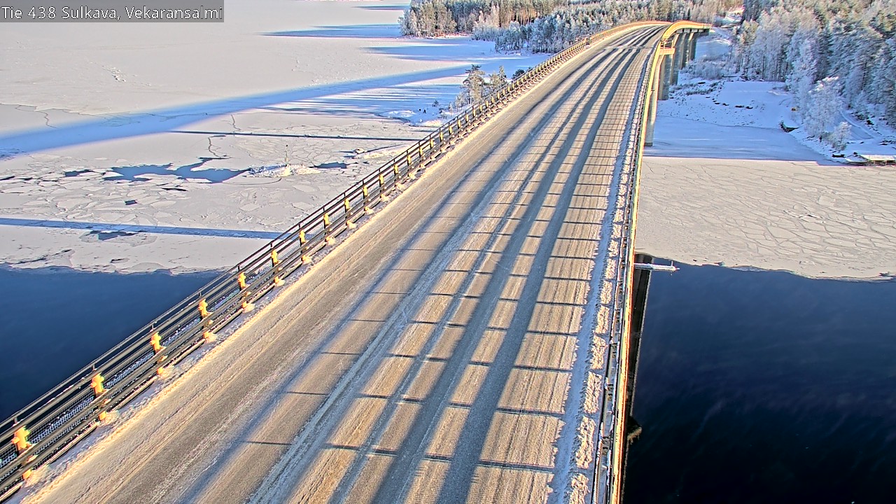 Weather Camera Image Road 438, Sulkava, Vekaransalmi, Sulkava, Etelä-Savo