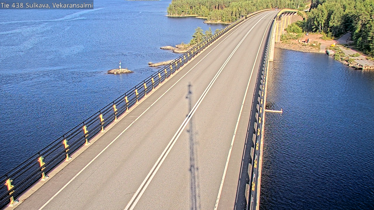 Weather Camera Image Road 438, Sulkava, Vekaransalmi, Sulkava, Etelä-Savo
