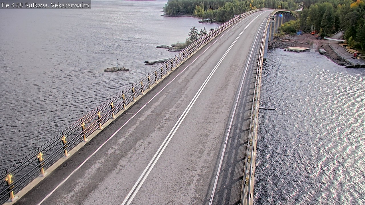 Weather Camera Image Road 438, Sulkava, Vekaransalmi, Sulkava, Etelä-Savo