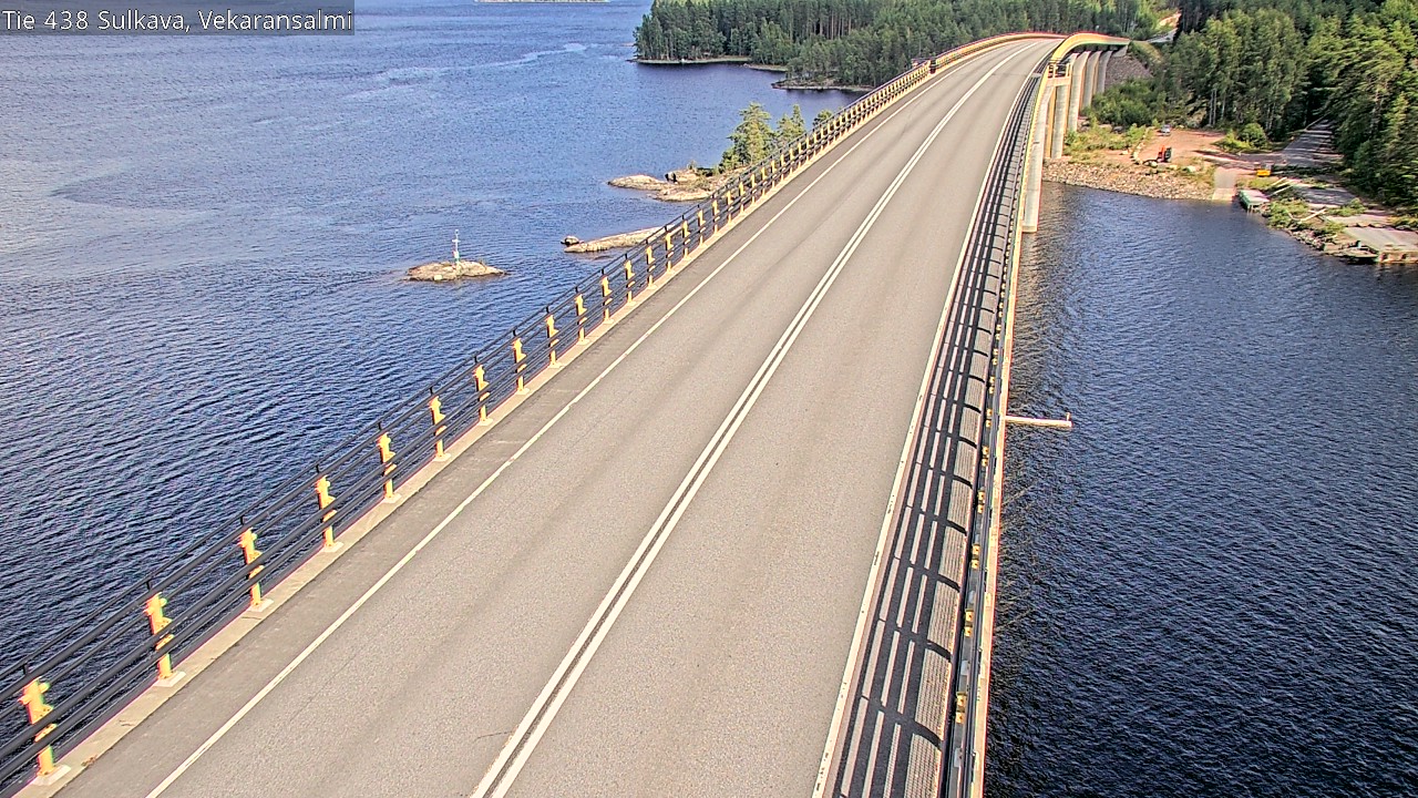 Weather Camera Image Road 438, Sulkava, Vekaransalmi, Sulkava, Etelä-Savo
