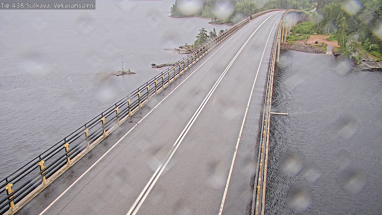 Weather Camera Image Väg 438, Sulkava, Vekaransalmi, Sulkava, Etelä-Savo