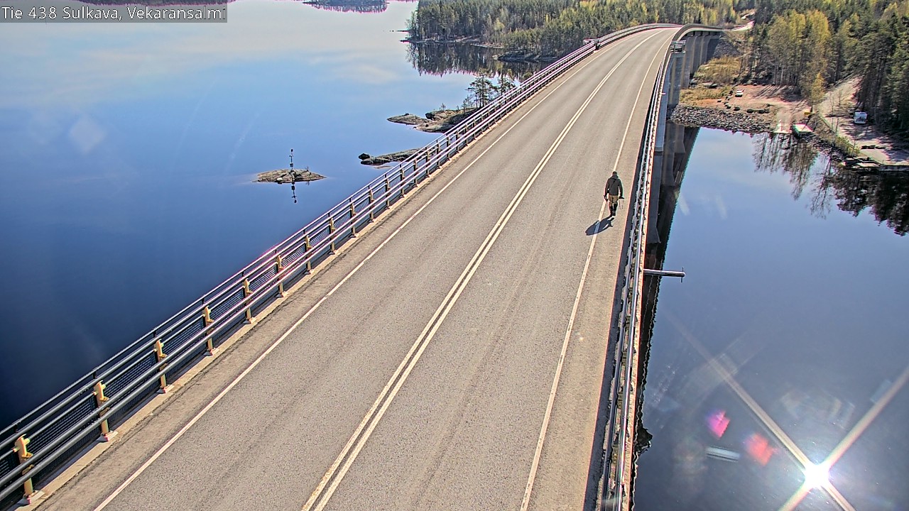 Weather Camera Image Road 438, Sulkava, Vekaransalmi, Sulkava, Etelä-Savo