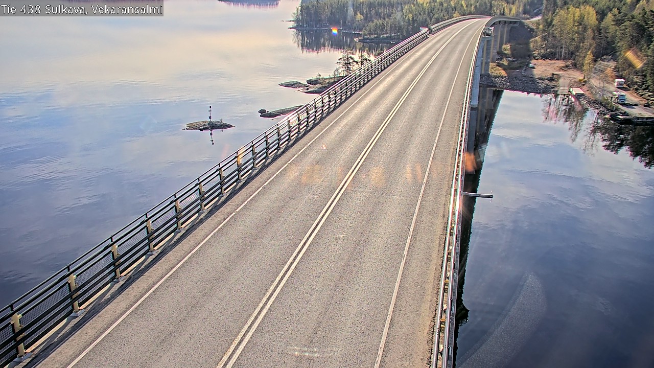 Weather Camera Image Road 438, Sulkava, Vekaransalmi, Sulkava, Etelä-Savo