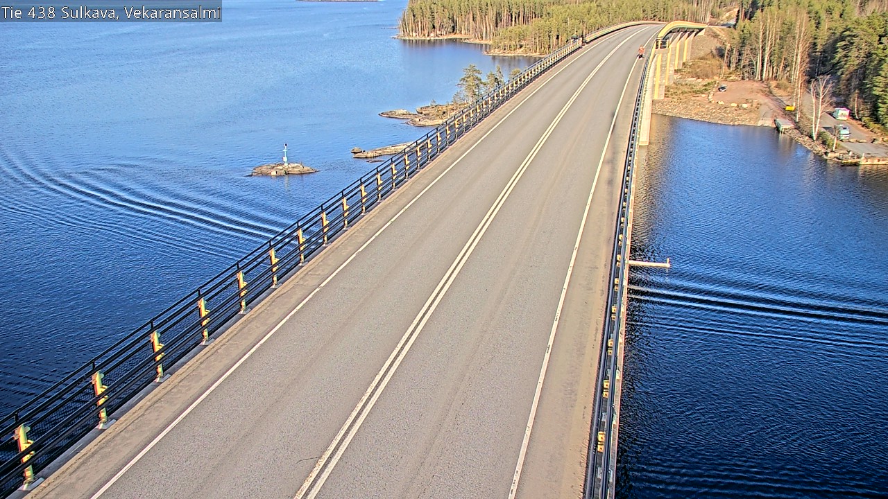 Kelikamerat Kuva Tie 438, Sulkava, Vekaransalmi, Sulkava, Etelä-Savo