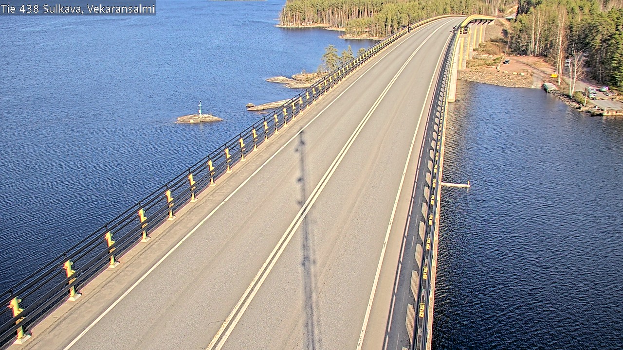 Kelikamerat Kuva Tie 438, Sulkava, Vekaransalmi, Sulkava, Etelä-Savo